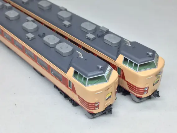 中古TOMIX 北近畿クハ183-801セット（183系・485系）入線しました