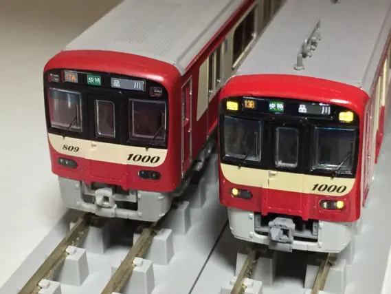 鉄コレ 京急 新1000形 1800番台 1809編成が入線しました。トミーテック