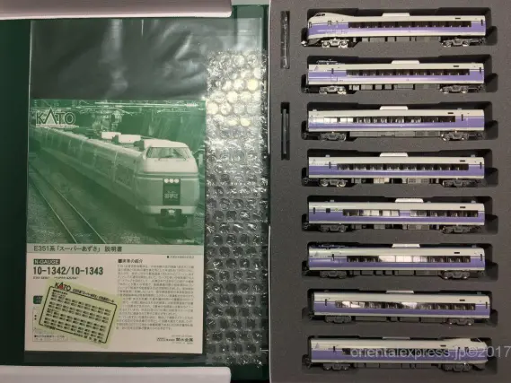 KATO E351系「スーパーあずさ」入線です！ 10-1342 / 10-1343 ｜ 製品