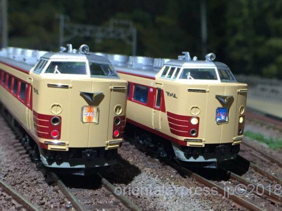 KATO 485系200番台の入線。10-1479 ｜ 製品情報｜製品検索｜鉄道模型