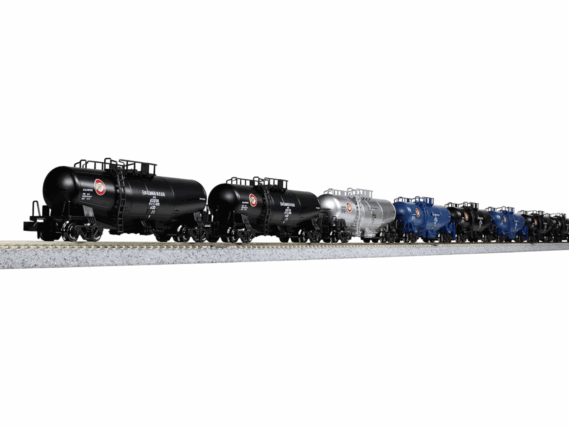 KATO 10-1515 タキ43000 日本石油輸送(黒・青・シルバー)8両セット カトー Nゲージ鉄道模型