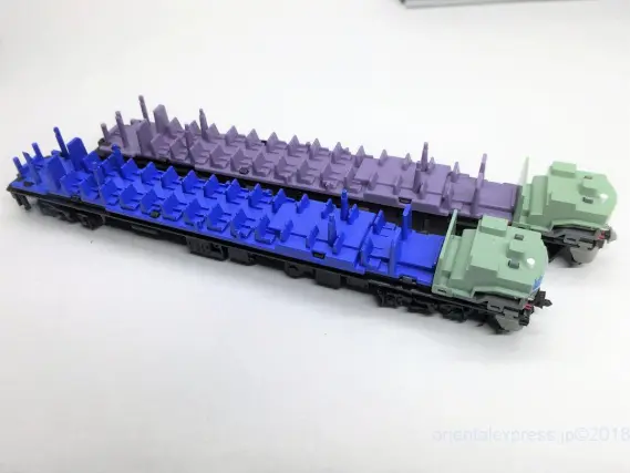 189系 小窓編成（N105編成）が入線しました。KATO 10-1501 / 10-1502