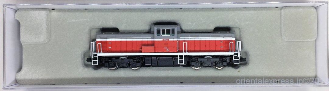 国鉄2003 標準色 新幹線用ディーゼル機関車の入線です。MICROACE A8811