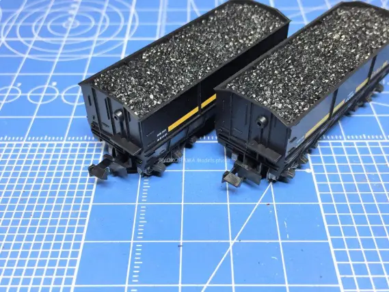 2400t運炭列車 セキ3000（石炭積載）10両セット 整備&入線 KATO 10