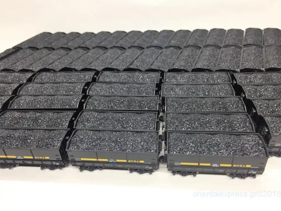 2400t運炭列車 セキ3000（石炭積載）10両セット 整備&入線 KATO 10