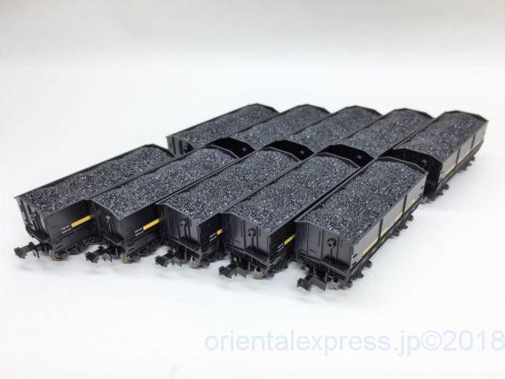 2400t運炭列車 セキ3000（石炭積載）10両セット 整備&入線 KATO 10