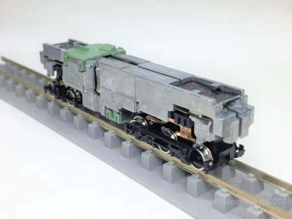 きのくにシーサイド色 DE10 1152号機の入線です。TOMIX 2236 ｜ 製品