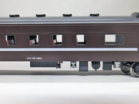 35系4000番台 SLやまぐち号セットが入線しました。その2 比較 TOMIX