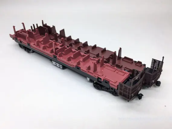 35系4000番台 SLやまぐち号セットが入線しました。その2 比較 TOMIX