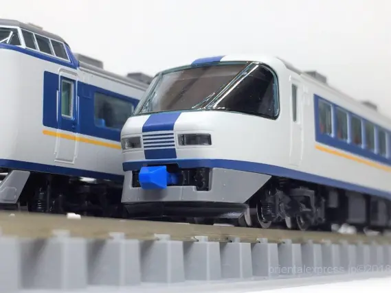 あおさぎこと、485系しらさぎ新塗装セットAが入線しました。TOMIX