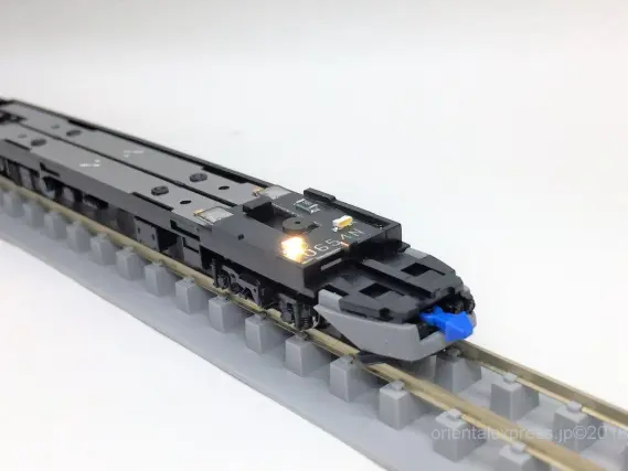 あおさぎこと、485系しらさぎ新塗装セットAが入線しました。TOMIX