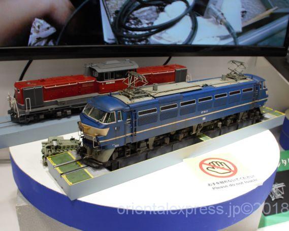 アオシマのEF66 後期形が欲し～ 第58回 全日本模型ホビーショー 2018