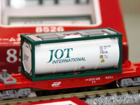 ポポンデッタ 10月3日発売 20ft タンクコンテナJOTブルー・JOT