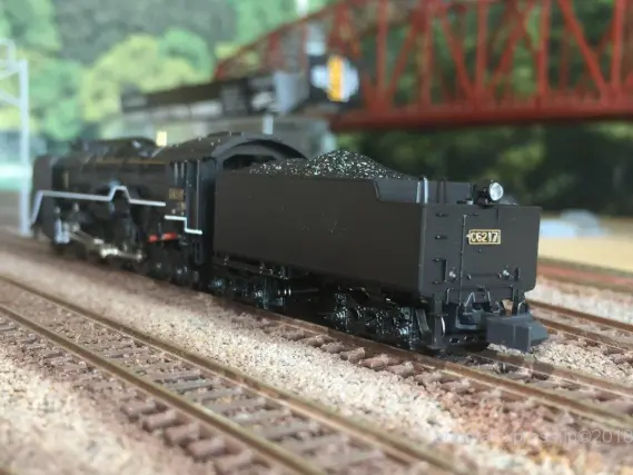 C62 17 糸崎機関区が入線しました。が・・・(;^_^A KATO京都駅店 特