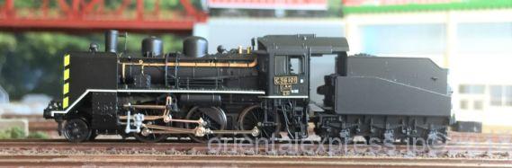 KATO京都駅店 C56101 上諏訪機関区ゼブラ塗装