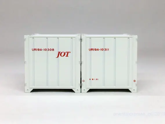 再生産のUR19A コンテナ（JOT赤）に19D コンテナ（旧塗装）を増備