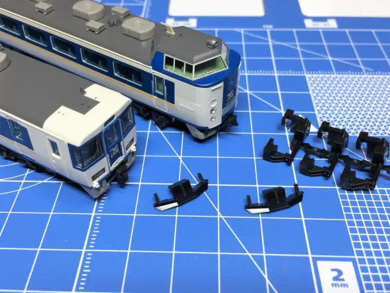 485系しらさぎ新塗装セットAを弄る。TOMIX 98650 | NGaugeJP - 横濱