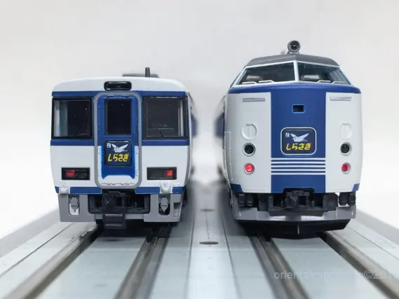 485系しらさぎ新塗装セットCが入線しました！TOMIX 98652 | NGaugeJP