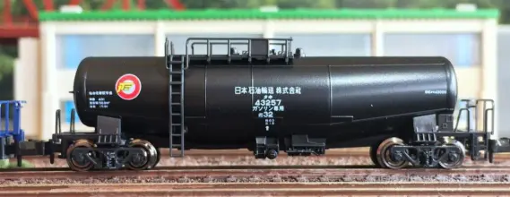 銀タキ 入り タキ43000 日本石油輸送（黒・青・シルバー）8両セットが