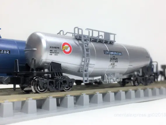 銀タキ 入り タキ43000 日本石油輸送（黒・青・シルバー）8両セットが