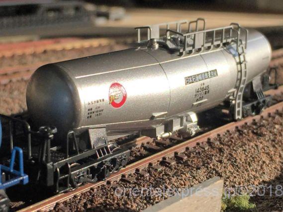 銀タキ 入り タキ43000 日本石油輸送（黒・青・シルバー）8両セットが