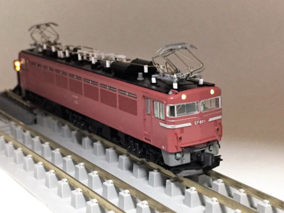 EF80 一次形（ヒサシなし）を弄る。KATO 3064-1 | NGaugeJP - 横濱模型