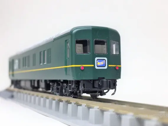 カニ24 14 トワイライトエクスプレス色が入線しました。KATO京都駅店特