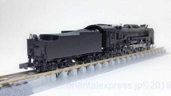 C62常磐形（ゆうづる牽引機）が入線しました！KATO 2017-6 22号機 23