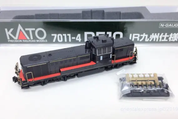 DE10 JR九州仕様（黒塗装）が入線しました。KATO 10-1534 ｜ 製品情報