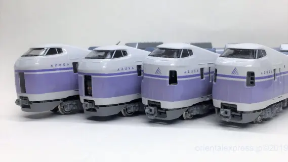 E351系「スーパーあずさ」の中古を弄る。その1 KATO 10-358 / 10-359