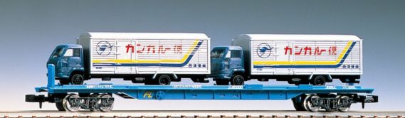 2770 私有貨車 クム80000形(4tトラック2台付)