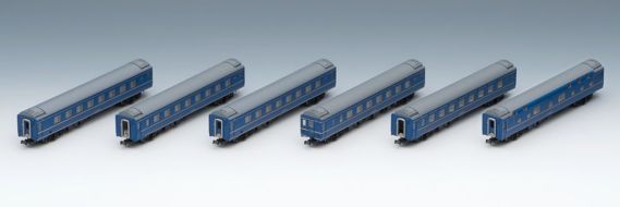 TOMIX JR 24系25形特急寝台客車(北斗星3・4号・JR北海道仕様)増結セット 品番:98657 トミックス鉄道模型