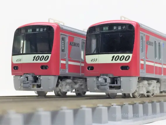京急1000形ステンレス車 1453編成が入線しました！グリーンマックス