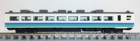 485系1000番台上沼垂色が入線しました。TOMIX 98665 ｜ 製品情報｜製品