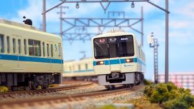 小田急 8000形 4両 更新車 Mなし編成 ブランドロゴ付 グリーンマックス 小田急 8000形 4両 更新車 Mなし編成 ブランドロゴ付 グリーン