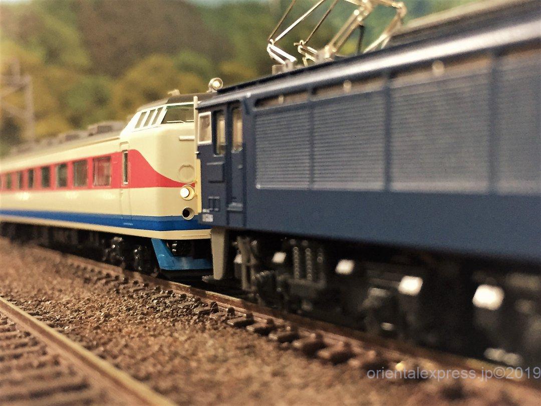 TOMIX 489系「白山」が入線しました。98322 基本セットB / 98323 増結