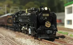 ジャンク D51 標準形（長野式集煙装置付）入線です。KATO 2016-6