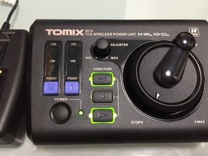 TOMIX TCS ワイヤレスパワーユニット 黒 N-WL10-CLを購入！ 5515 ワイヤレスコントローラー　[ストラクチャー・線路]