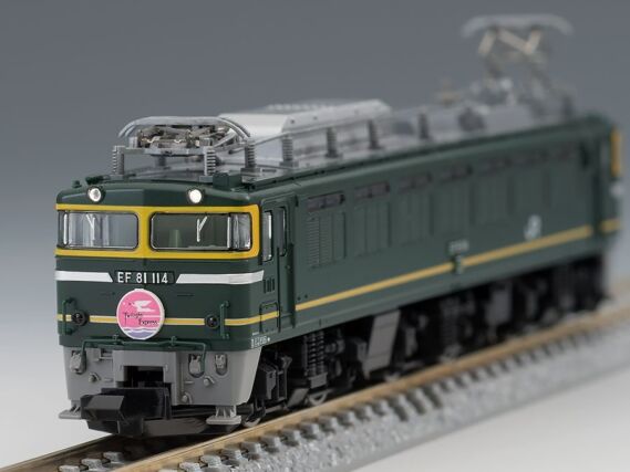 TOMIX JR EF81形電気機関車(トワイライト色) 7122 トミックス鉄道模型