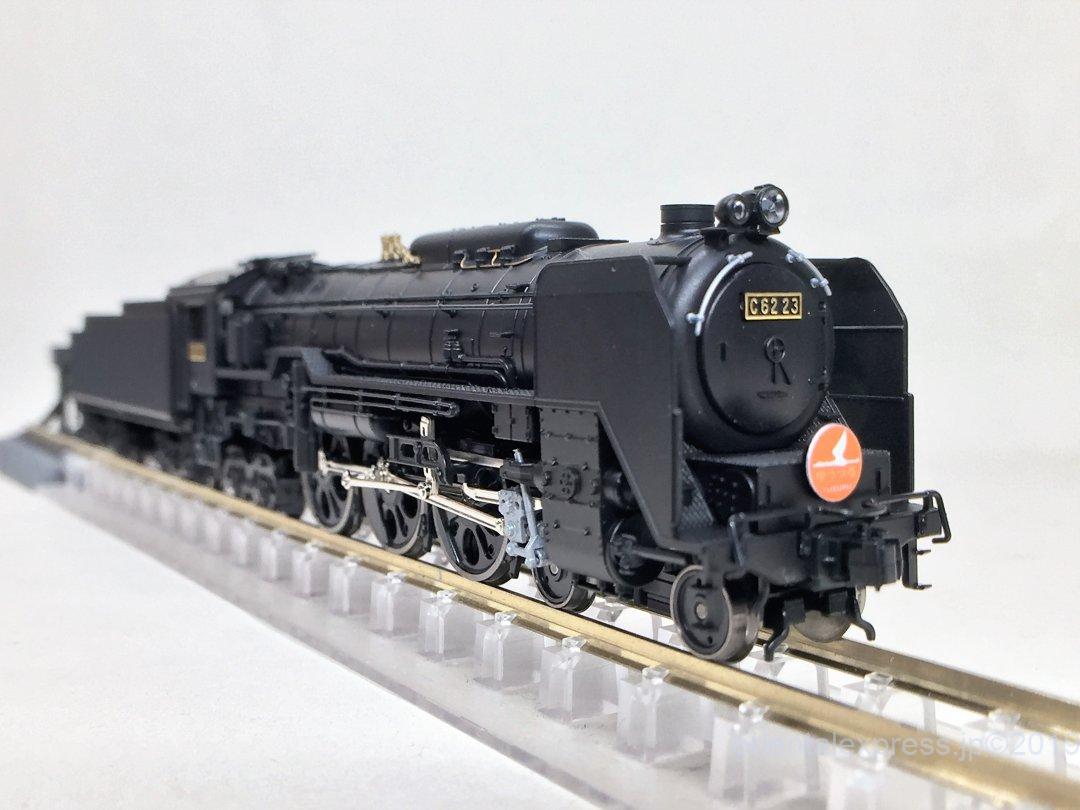 C62 23号機 常磐形（ゆうづる牽引機）を弄る！KATO 2017-6 作業依頼