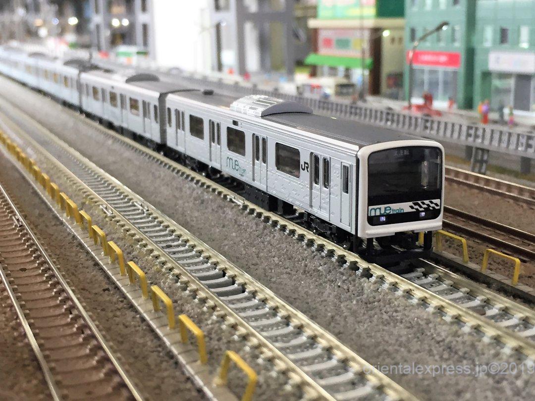 新品未使用　JR　209系在来線試験電車　MUE-Train　タイプセット② JR 209系在来線試験電車（MUE-Train）タイプセットが入線です。TOMIX