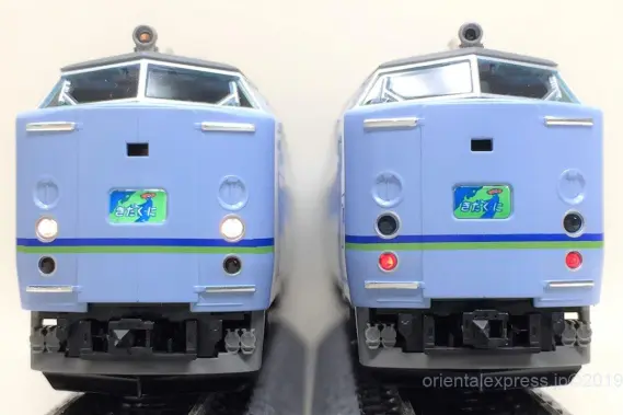 限定品 583系「きたぐに」JR西日本旧塗装が入線です。TOMIX 97911
