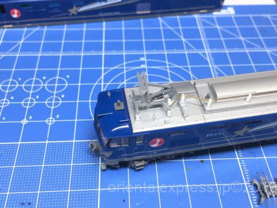 EF510 500番台（514・515）北斗星色を弄る。その3 KATO 3065-1 3065-3