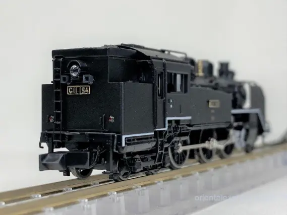 C11 194 早岐機関区 さくら牽引機が入線です。KATO京都駅店特製品