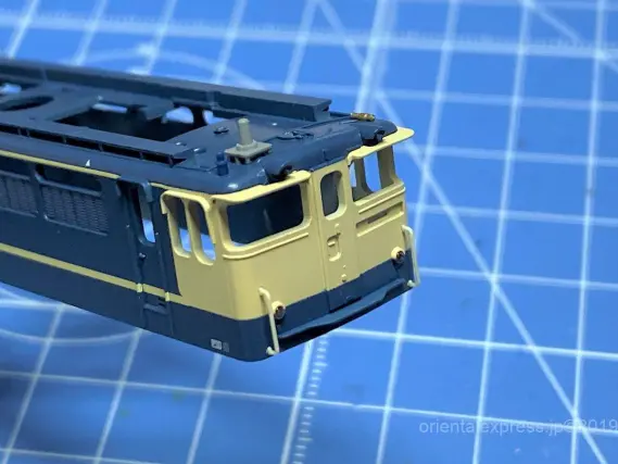 EF65 1000番台後期形JR仕様を弄る。EF65 2119号機のJR貨物機に その1