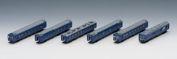 TOMIX JR 24系25形特急寝台客車（北斗星1・2号）基本セット 品番