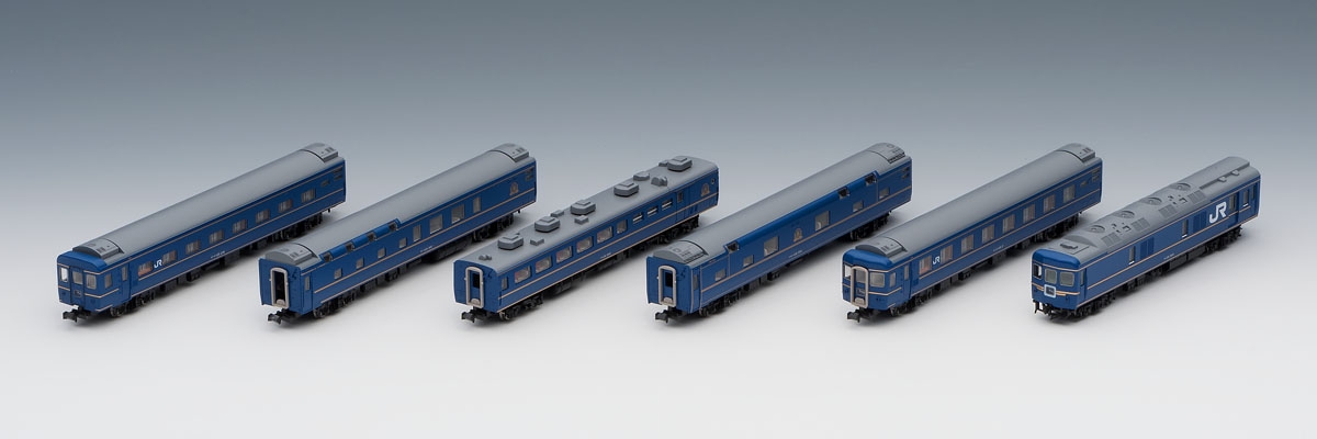 Tomix　98676＋7 24系25型　北斗星1・2号　基本＋増結セット TOMIX JR 24系25形特急寝台客車（北斗星1・2号）基本セット 品番