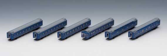 TOMIX 98676/98677 JR 24系（北斗星1・2号） 基本/増結 TOMIX JR 24系25形特急寝台客車（北斗星1・2号）増結セット 品番