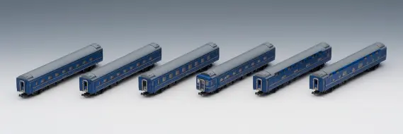 Tomix　98676＋7 24系25型　北斗星1・2号　基本＋増結セット TOMIX JR 24系25形特急寝台客車（北斗星1・2号）増結セット 品番