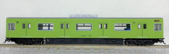 201系体質改善工事施工車・ウグイス を弄る。その1 Microace A2592 7両